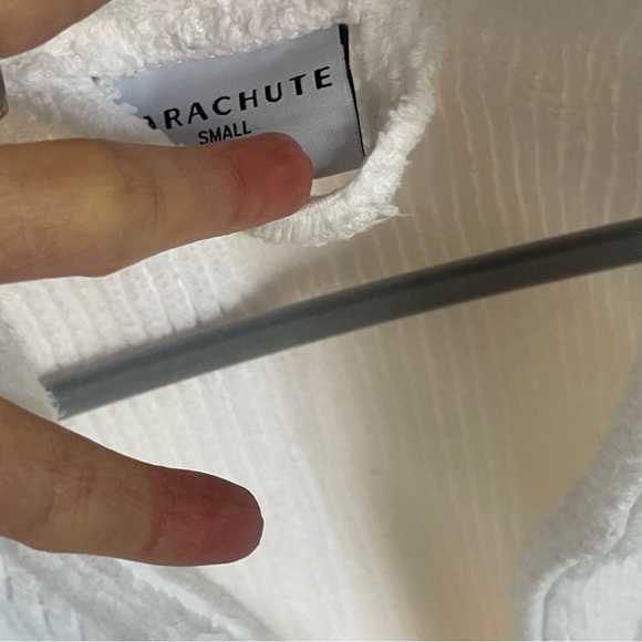 Parachute Soft Cotton Towel in Turkish Ribbed White Cotton Size S Never worn*** - Picture 7 of 7